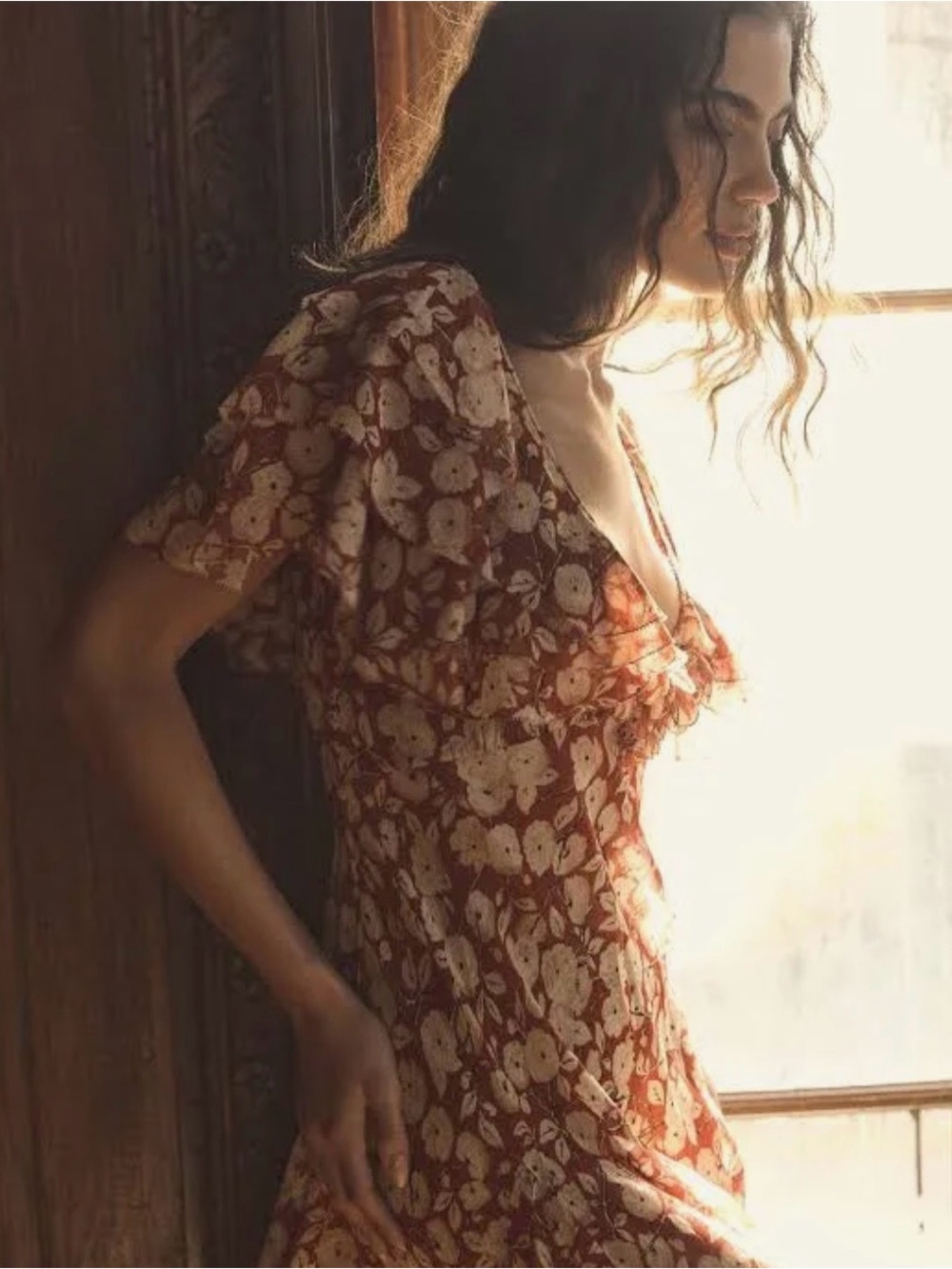 Doen NWT Floral Mini Dress